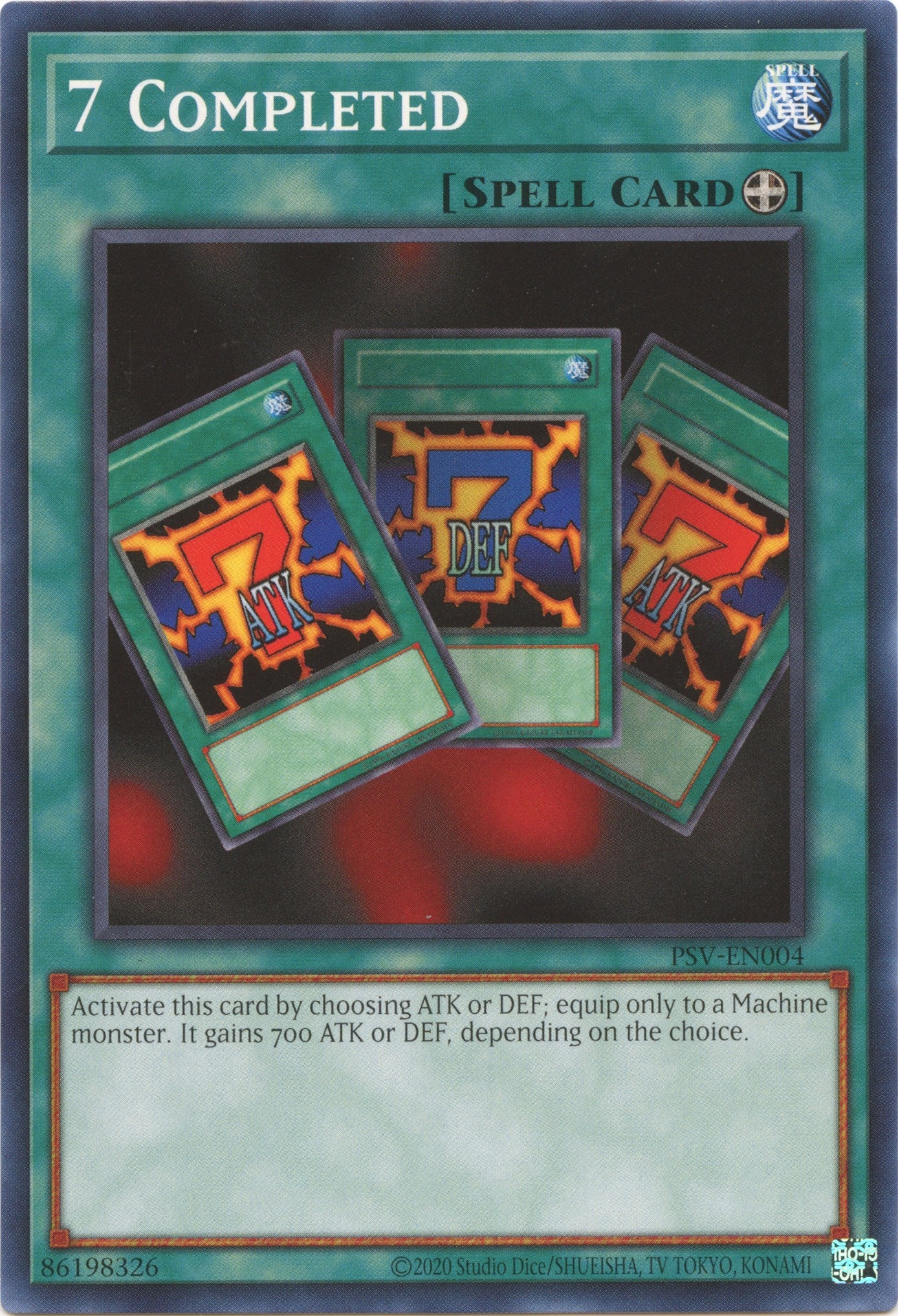 7 Completed (25th Anniversary) [PSV-EN004] Common | Jomio and Rueliete's Cards and Comics