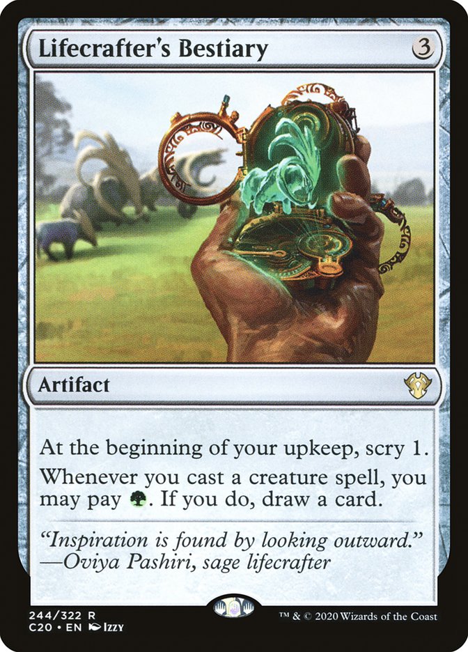 Lifecrafter's Bestiary [Commander 2020] | Jomio and Rueliete's Cards and Comics
