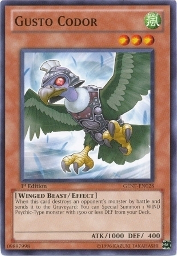 Gusto Codor [GENF-EN028] Common | Jomio and Rueliete's Cards and Comics