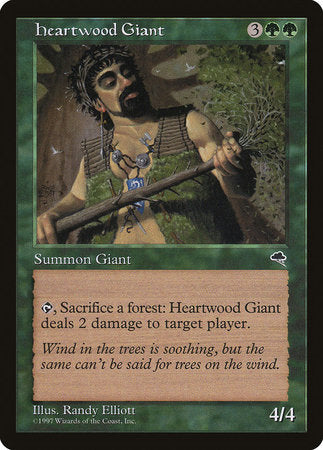 Heartwood Giant [Tempest] | Jomio and Rueliete's Cards and Comics