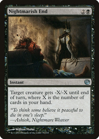 Nightmarish End [Journey into Nyx] | Jomio and Rueliete's Cards and Comics