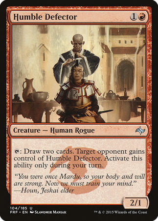 Humble Defector [Fate Reforged] | Jomio and Rueliete's Cards and Comics
