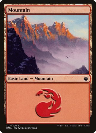Mountain (307) [Commander Anthology] | Jomio and Rueliete's Cards and Comics