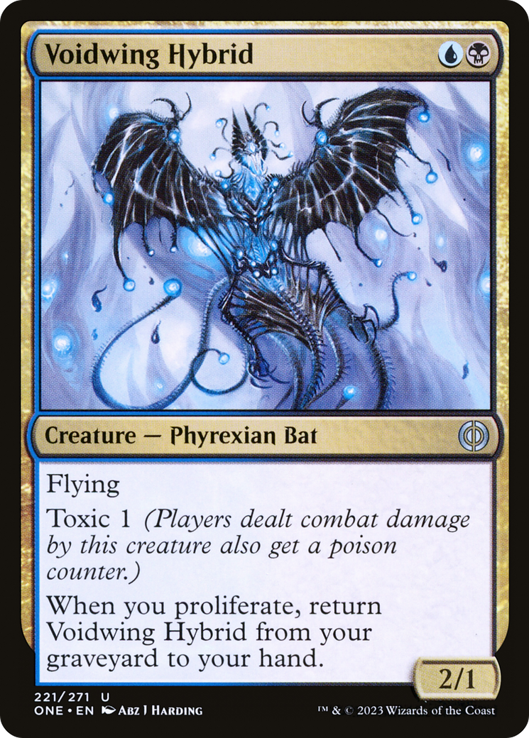 Voidwing Hybrid [Phyrexia: All Will Be One] | Jomio and Rueliete's Cards and Comics