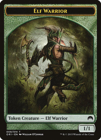 Elf Warrior Token [Magic Origins Tokens] | Jomio and Rueliete's Cards and Comics