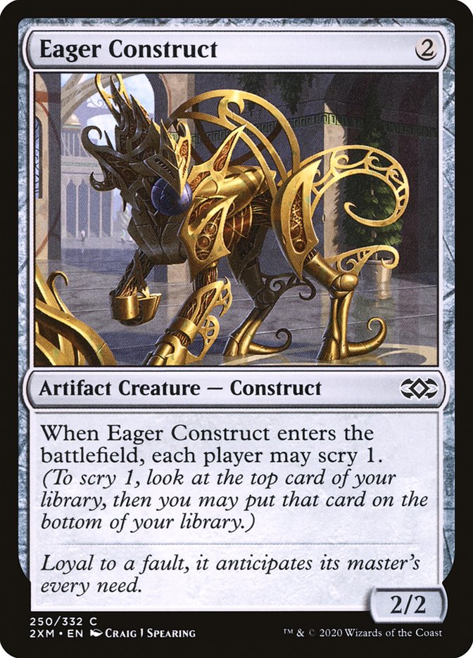 Eager Construct [Double Masters] | Jomio and Rueliete's Cards and Comics
