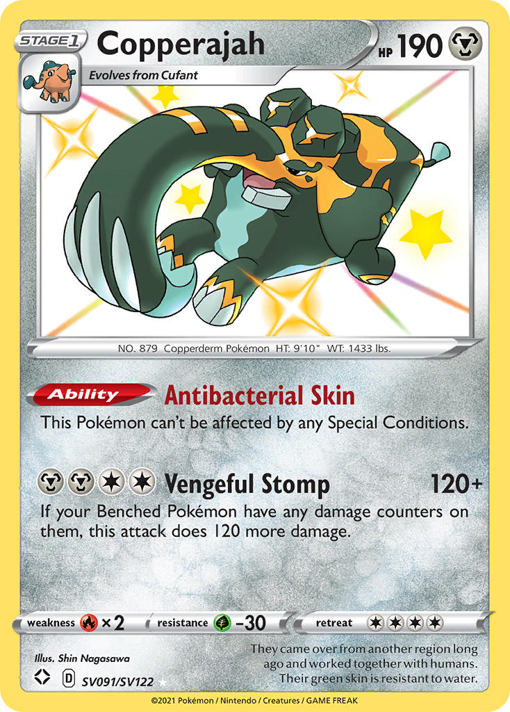 Copperajah (SV091/SV122) [Sword & Shield: Shining Fates] | Jomio and Rueliete's Cards and Comics