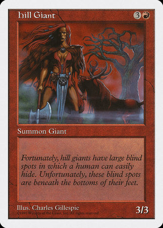 Hill Giant [Fifth Edition] | Jomio and Rueliete's Cards and Comics