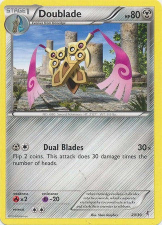 Doublade (23/30) [XY: Trainer Kit 1 - Bisharp] | Jomio and Rueliete's Cards and Comics