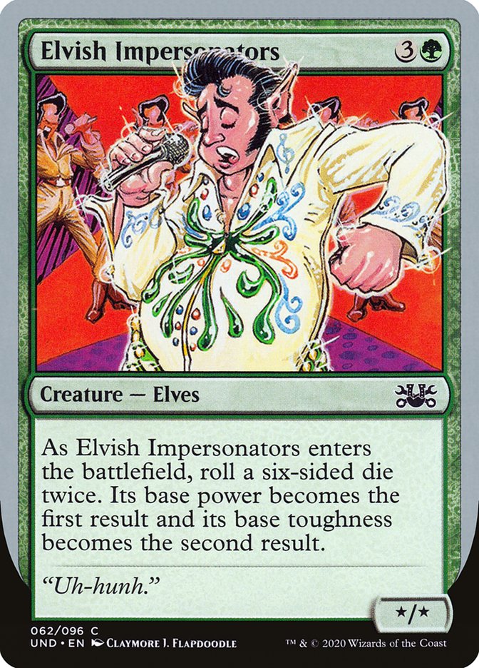 Elvish Impersonators [Unsanctioned] | Jomio and Rueliete's Cards and Comics