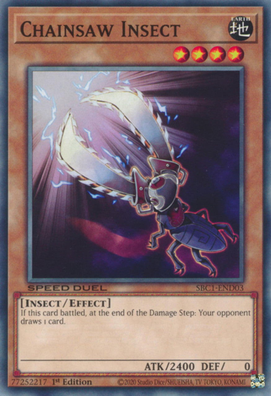 Chainsaw Insect [SBC1-END03] Common | Jomio and Rueliete's Cards and Comics