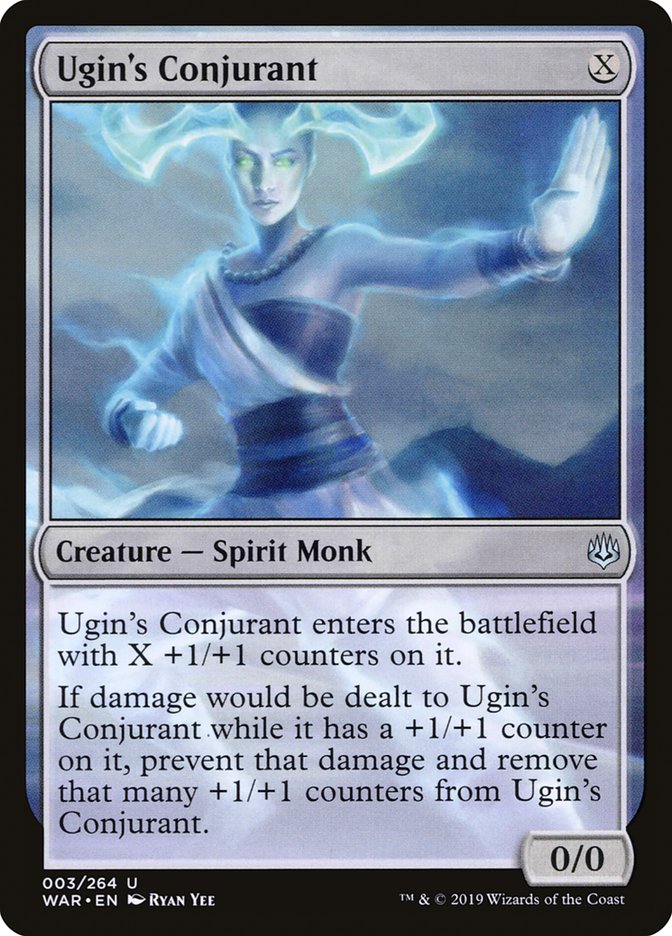 Ugin's Conjurant [War of the Spark] | Jomio and Rueliete's Cards and Comics