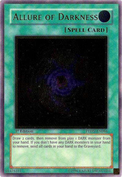 Allure of Darkness (UTR) [PTDN-EN084] Ultimate Rare | Jomio and Rueliete's Cards and Comics