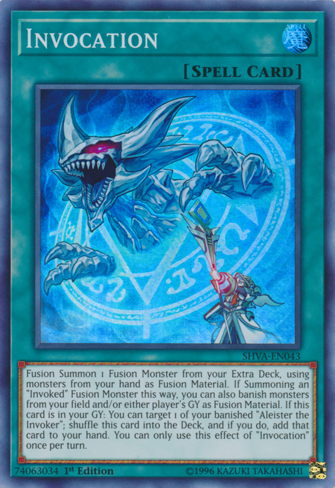 Invocation [SHVA-EN043] Super Rare | Jomio and Rueliete's Cards and Comics