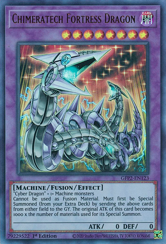 Chimeratech Fortress Dragon [GFP2-EN123] Ultra Rare | Jomio and Rueliete's Cards and Comics