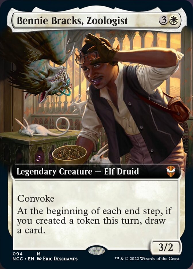 Bennie Bracks, Zoologist (Extended Art) [Streets of New Capenna Commander] | Jomio and Rueliete's Cards and Comics
