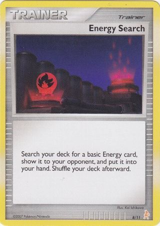 Energy Search (8/11) [Diamond & Pearl: Trainer Kit - Lucario] | Jomio and Rueliete's Cards and Comics