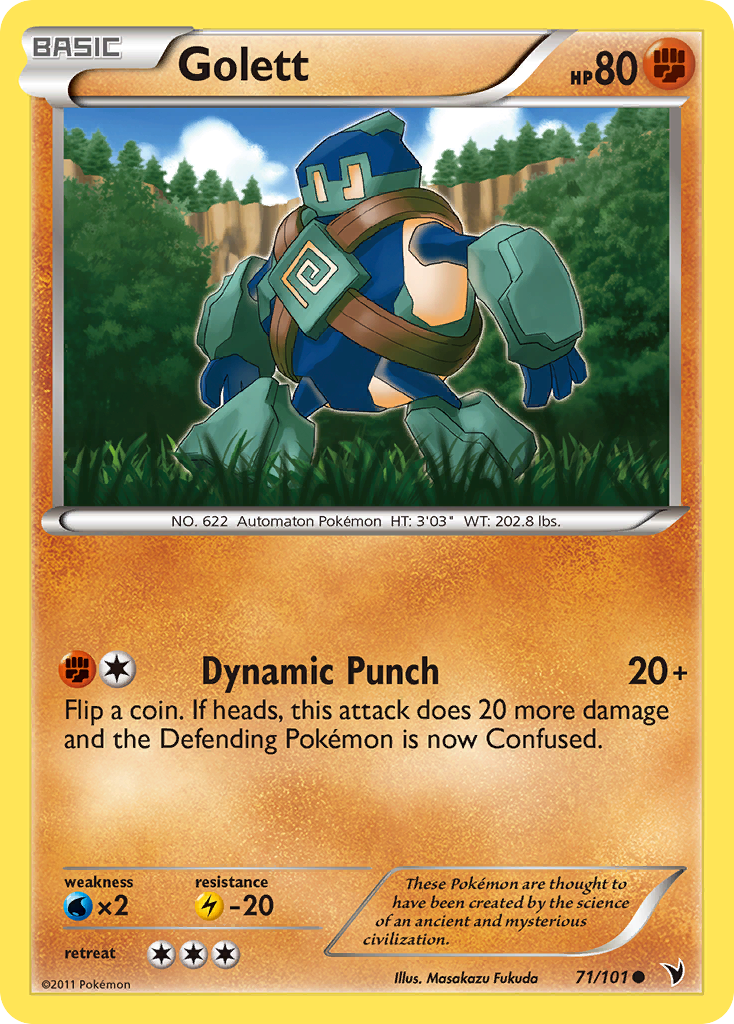 Golett (71/101) [Black & White: Noble Victories] | Jomio and Rueliete's Cards and Comics