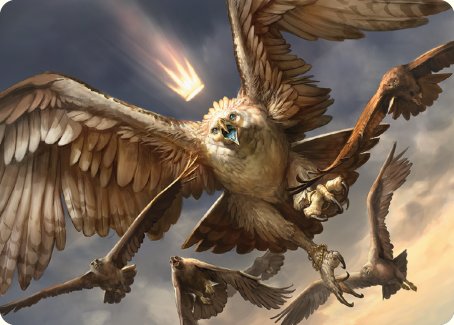Gwaihir, Greatest of the Eagles Art Card [The Lord of the Rings: Tales of Middle-earth Art Series] | Jomio and Rueliete's Cards and Comics