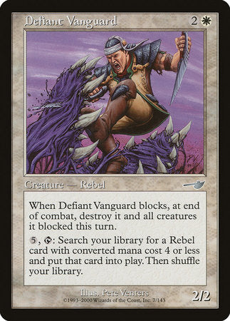 Defiant Vanguard [Nemesis] | Jomio and Rueliete's Cards and Comics