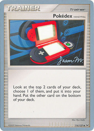 Pokedex HANDY910is (114/127) (Queengar - Jason Martinez) [World Championships 2009] | Jomio and Rueliete's Cards and Comics