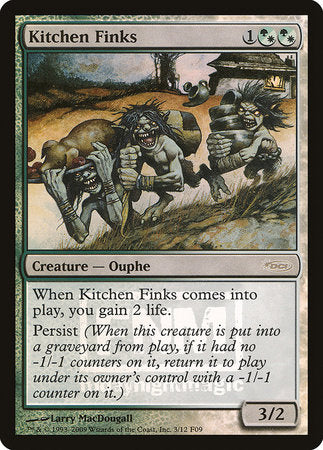 Kitchen Finks [Friday Night Magic 2009] | Jomio and Rueliete's Cards and Comics