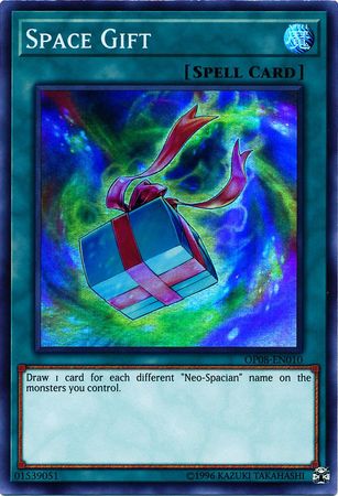 Space Gift [OP08-EN010] Super Rare | Jomio and Rueliete's Cards and Comics