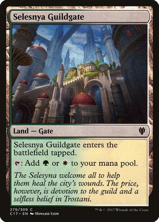 Selesnya Guildgate [Commander 2017] | Jomio and Rueliete's Cards and Comics