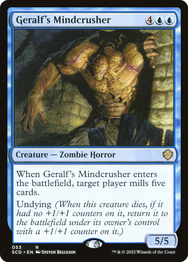 Geralf's Mindcrusher [Starter Commander Decks] | Jomio and Rueliete's Cards and Comics