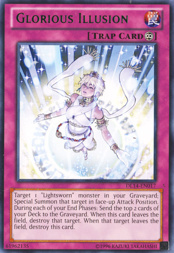 Glorious Illusion (Green) [DL14-EN017] Rare | Jomio and Rueliete's Cards and Comics