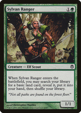 Sylvan Ranger [Duel Decks: Ajani vs. Nicol Bolas] | Jomio and Rueliete's Cards and Comics