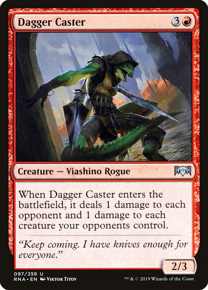 Dagger Caster [Ravnica Allegiance] | Jomio and Rueliete's Cards and Comics