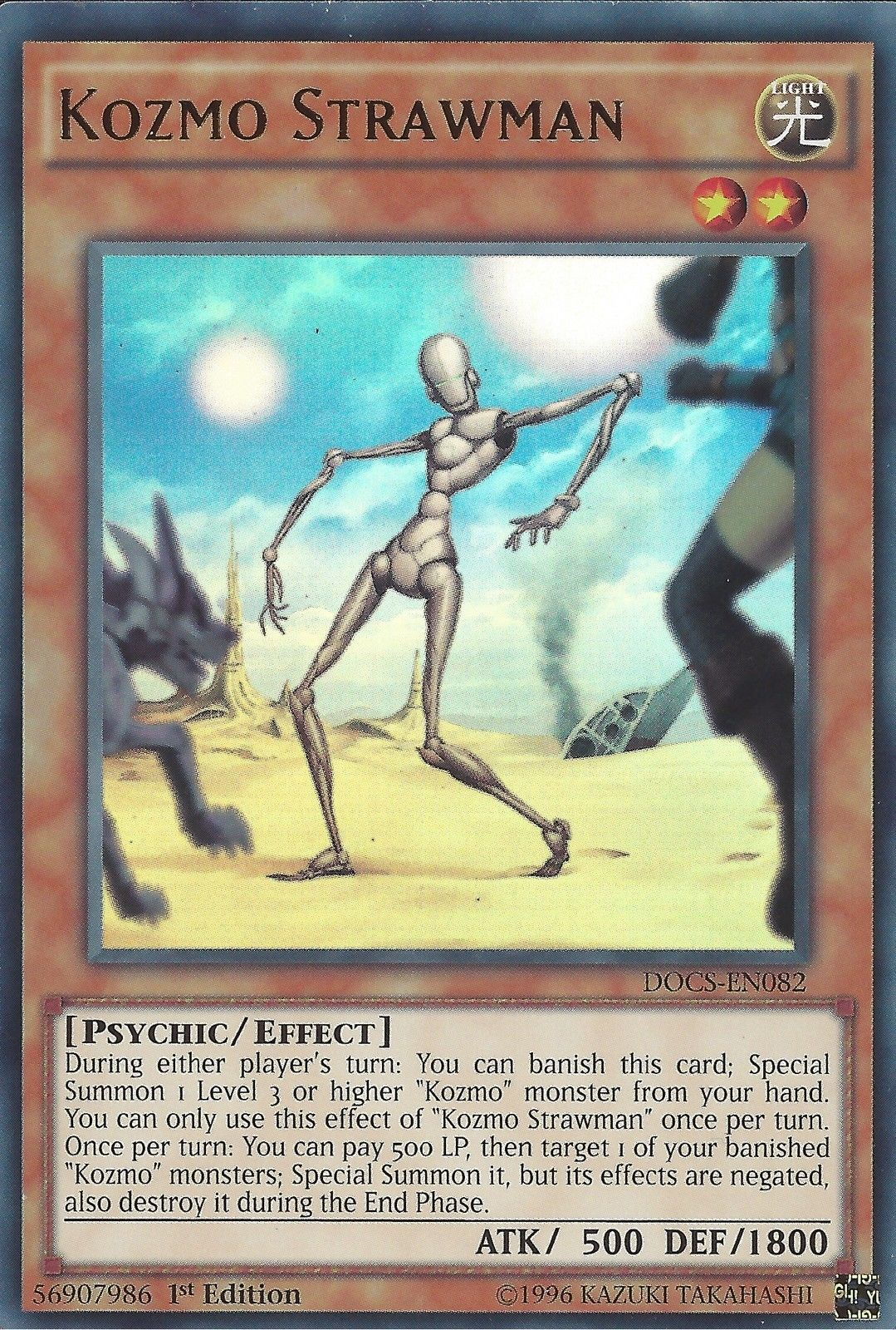 Kozmo Strawman [DOCS-EN082] Ultra Rare | Jomio and Rueliete's Cards and Comics
