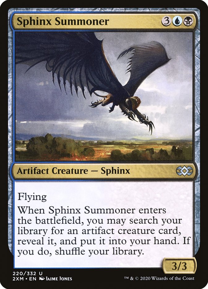 Sphinx Summoner [Double Masters] | Jomio and Rueliete's Cards and Comics