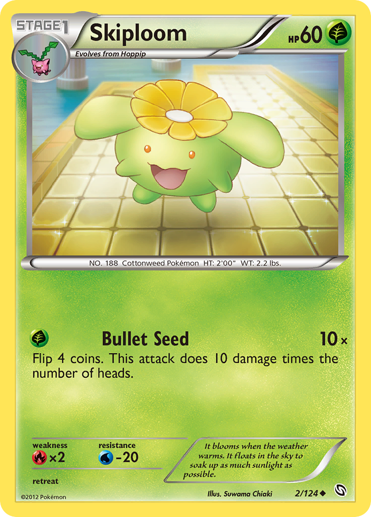 Skiploom (2/124) [Black & White: Dragons Exalted] | Jomio and Rueliete's Cards and Comics