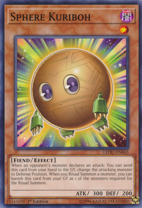 Sphere Kuriboh [LEDU-EN043] Common | Jomio and Rueliete's Cards and Comics