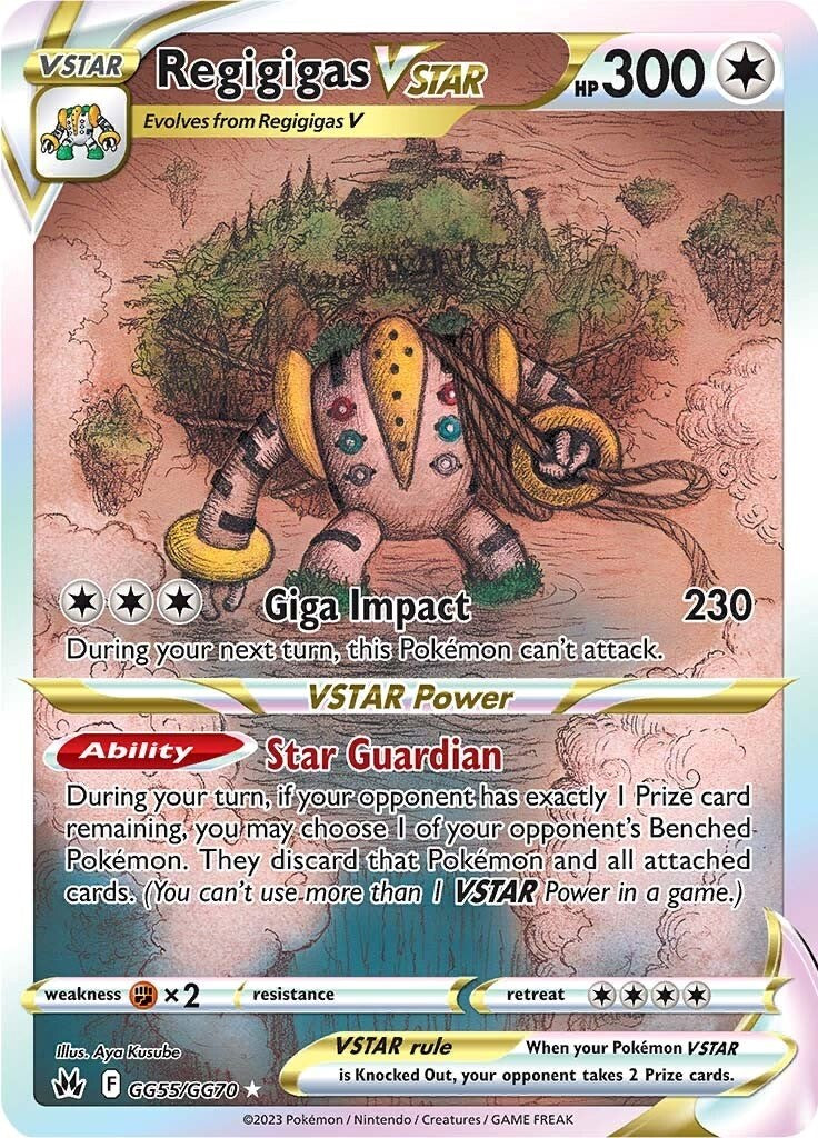 Regigigas VSTAR (GG55/GG70) [Sword & Shield: Crown Zenith] | Jomio and Rueliete's Cards and Comics