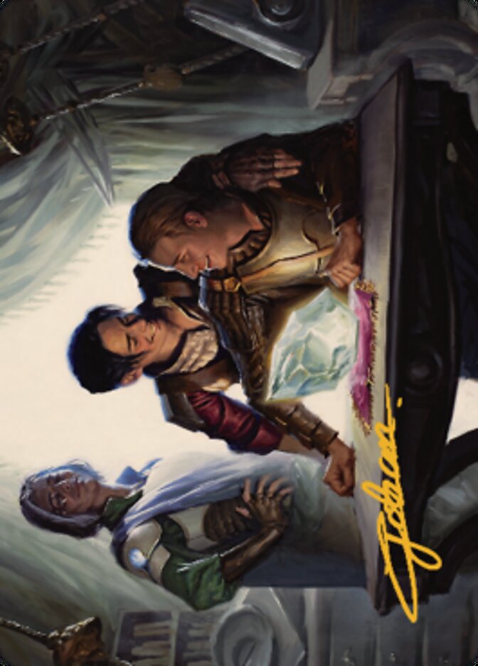 Tocasia's Welcome Art Card (Gold-Stamped Signature) [The Brothers' War Art Series] | Jomio and Rueliete's Cards and Comics