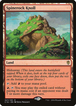 Spinerock Knoll [Commander 2016] | Jomio and Rueliete's Cards and Comics