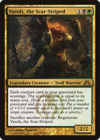 Varolz, the Scar-Striped [Dragon's Maze] | Jomio and Rueliete's Cards and Comics