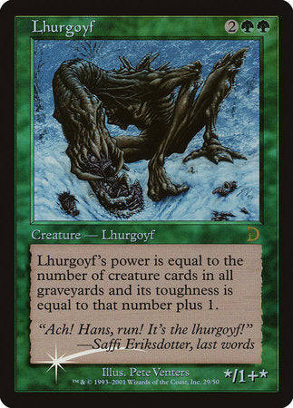 Lhurgoyf [Deckmasters] | Jomio and Rueliete's Cards and Comics