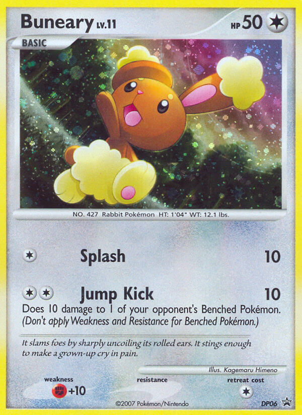 Buneary (DP06) [Diamond & Pearl: Black Star Promos] | Jomio and Rueliete's Cards and Comics