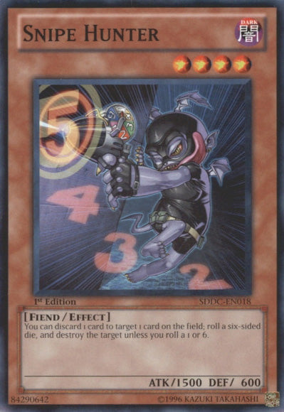 Snipe Hunter [SDDC-EN018] Common | Jomio and Rueliete's Cards and Comics