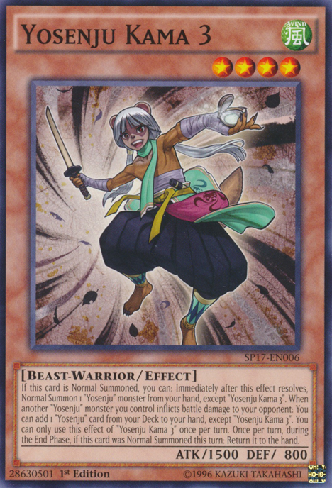 Yosenju Kama 3 [SP17-EN006] Common | Jomio and Rueliete's Cards and Comics