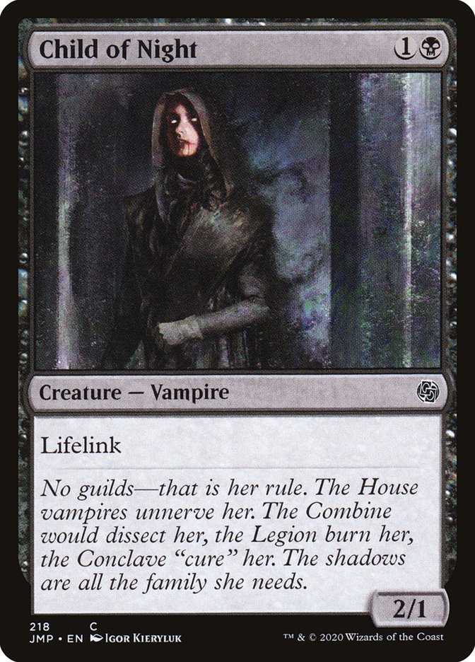 Child of Night [Jumpstart] | Jomio and Rueliete's Cards and Comics