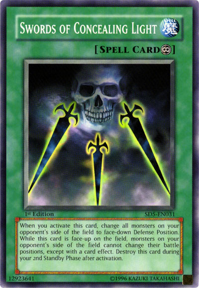 Swords of Concealing Light [SD5-EN031] Common | Jomio and Rueliete's Cards and Comics