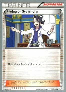 Professor Sycamore (122/146) (Crazy Punch - Michikazu Tsuda) [World Championships 2014] | Jomio and Rueliete's Cards and Comics
