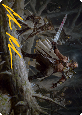 Tovolar, Dire Overlord 1 Art Card (Gold-Stamped Signature) [Innistrad: Midnight Hunt Art Series] | Jomio and Rueliete's Cards and Comics