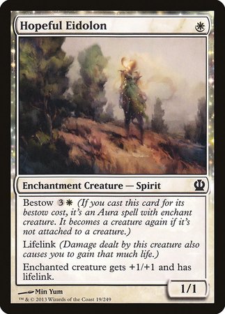 Hopeful Eidolon [Theros] | Jomio and Rueliete's Cards and Comics