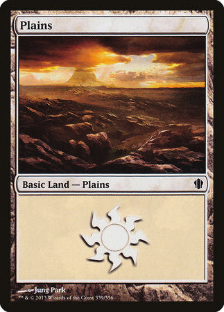Plains (339) [Commander 2013] | Jomio and Rueliete's Cards and Comics